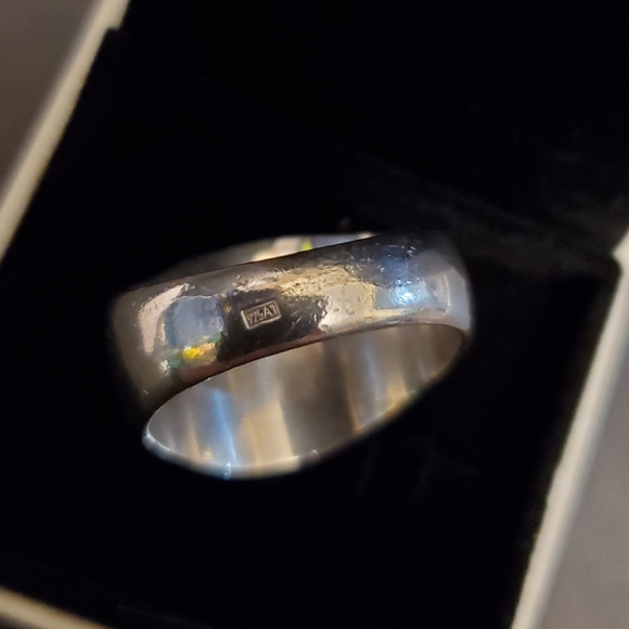 Emporio Armani Sterling Silver Signet Ring - Picture 6 of 11